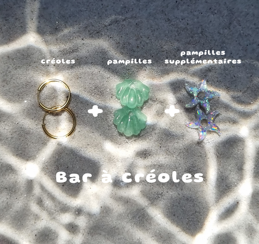 Bar à créoles personnalisable